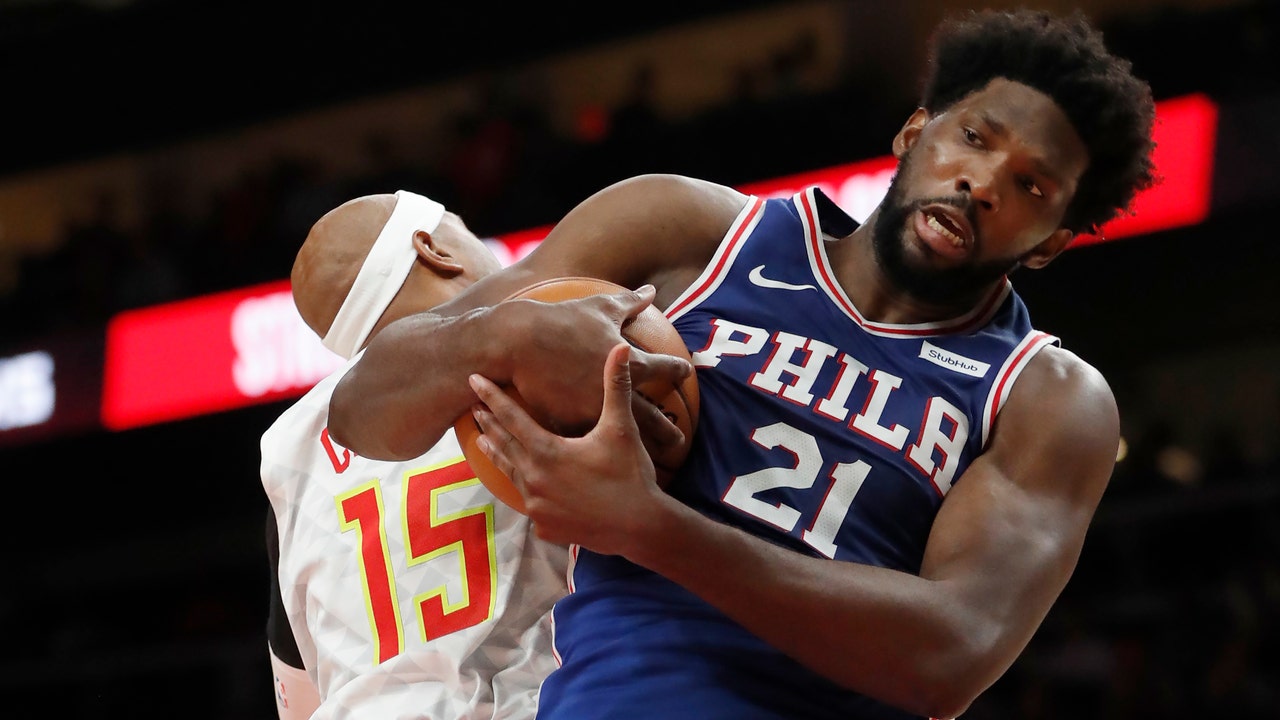 Embiid scores 36 as 76ers top Hawks 105-103 to stay unbeaten